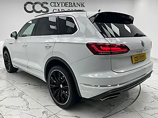 Used 2020 Volkswagen Touareg Sel White - Interior and Exterior details 5