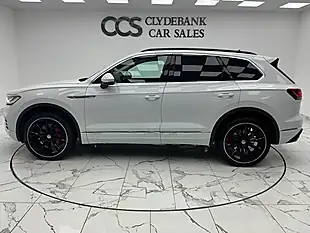 Used 2020 Volkswagen Touareg Sel White - Interior and Exterior details 6