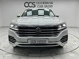 Used 2020 Volkswagen Touareg Sel White - Interior and Exterior details 8
