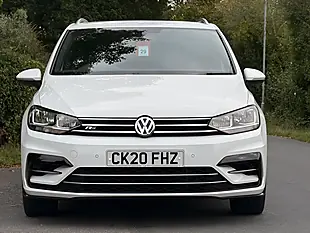 Used 2020 Volkswagen Touran R-Line White - Interior and Exterior details 2