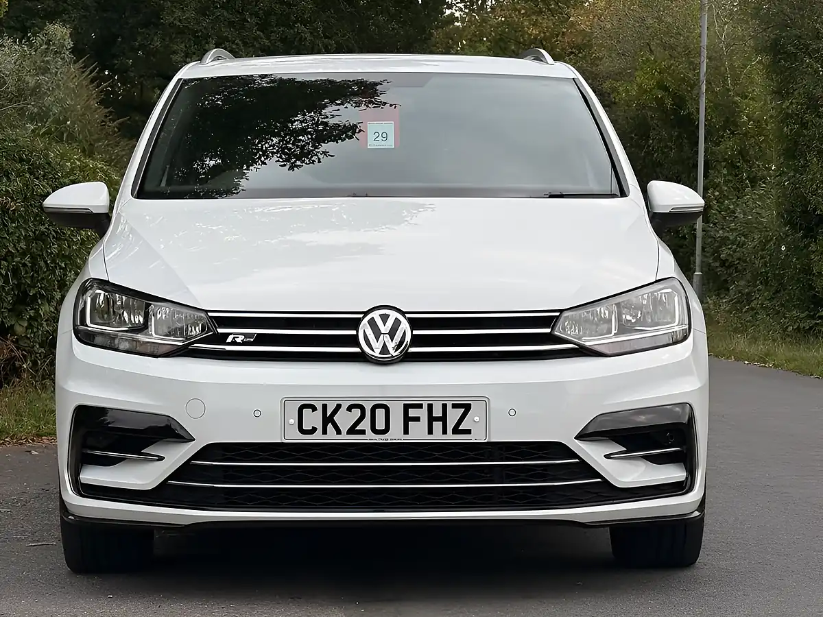 Used 2020 Volkswagen Touran R-Line White - Interior and Exterior details 2