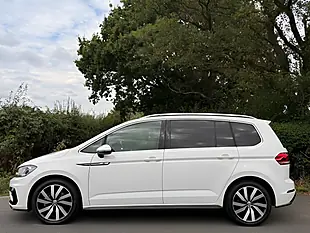 Used 2020 Volkswagen Touran R-Line White - Interior and Exterior details 4