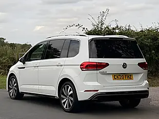 Used 2020 Volkswagen Touran R-Line White - Interior and Exterior details 6