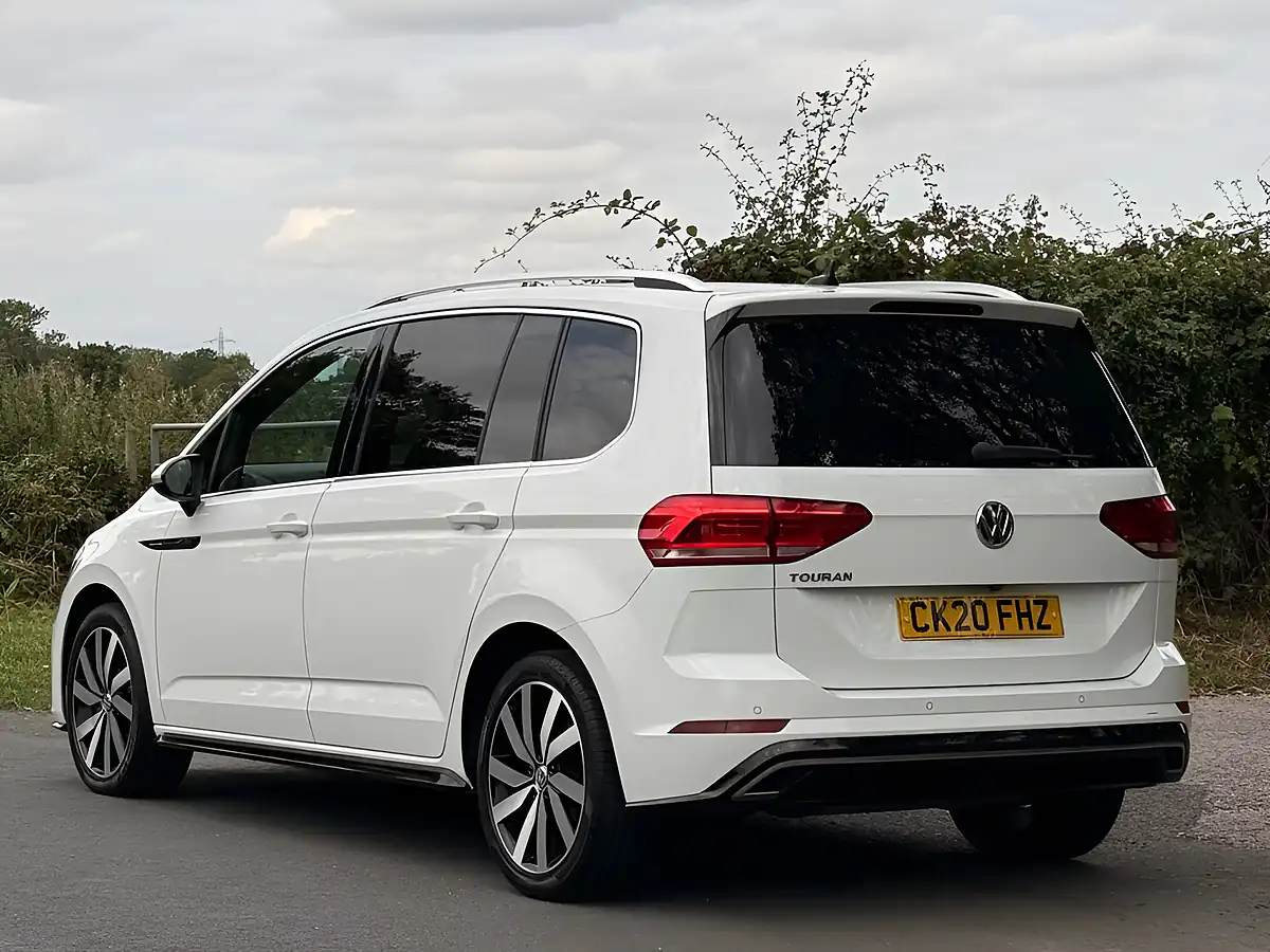 Used 2020 Volkswagen Touran R-Line White - Interior and Exterior details 6