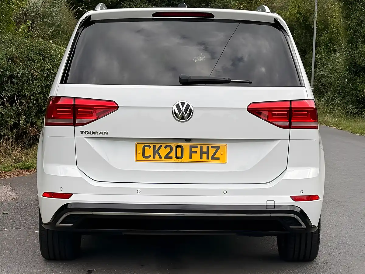 Used 2020 Volkswagen Touran R-Line White - Interior and Exterior details 7
