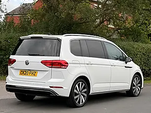 Used 2020 Volkswagen Touran R-Line White - Interior and Exterior details 8