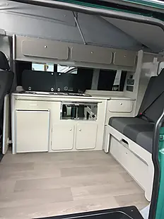 Used 2020 Volkswagen Transporter Camperking Bayleaf Green Metallic - Interior and Exterior details 5