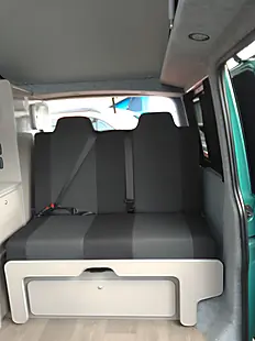 Used 2020 Volkswagen Transporter Camperking Bayleaf Green Metallic - Interior and Exterior details 6