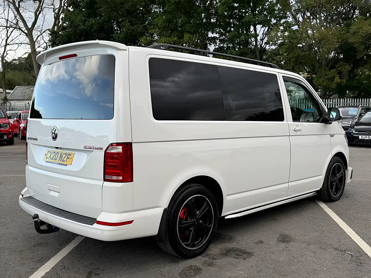 Used 2020 Volkswagen Transporter Sportline Pure White - Interior and Exterior details 5