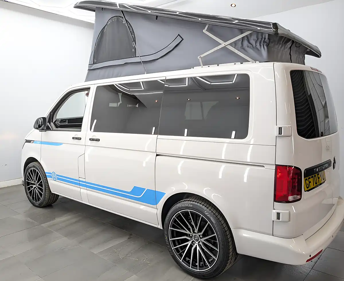 Used 2020 Volkswagen Transporter Startline Campervan Conversion White - Interior and Exterior details 8