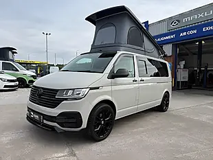 Used 2020 Volkswagen Transporter T30 Camper Ascot Grey - Interior and Exterior details 2