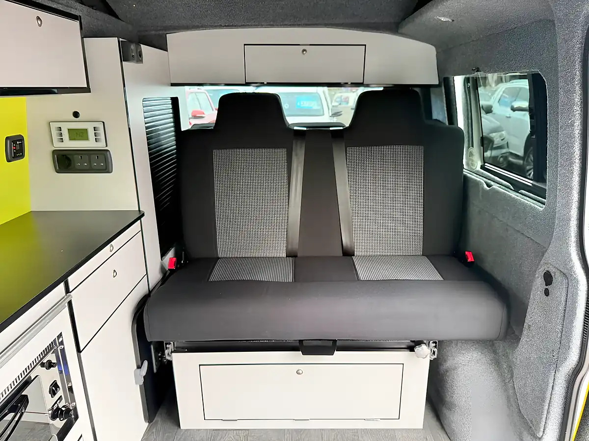 Used 2020 Volkswagen Transporter Xscape Camper Grape Yellow - Interior and Exterior details 13