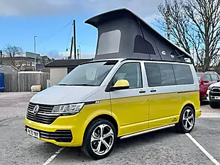 Used 2020 Volkswagen Transporter Xscape Camper Grape Yellow - Interior and Exterior details 2