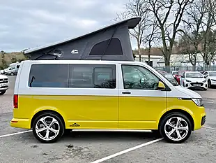 Used 2020 Volkswagen Transporter Xscape Camper Grape Yellow - Interior and Exterior details 3
