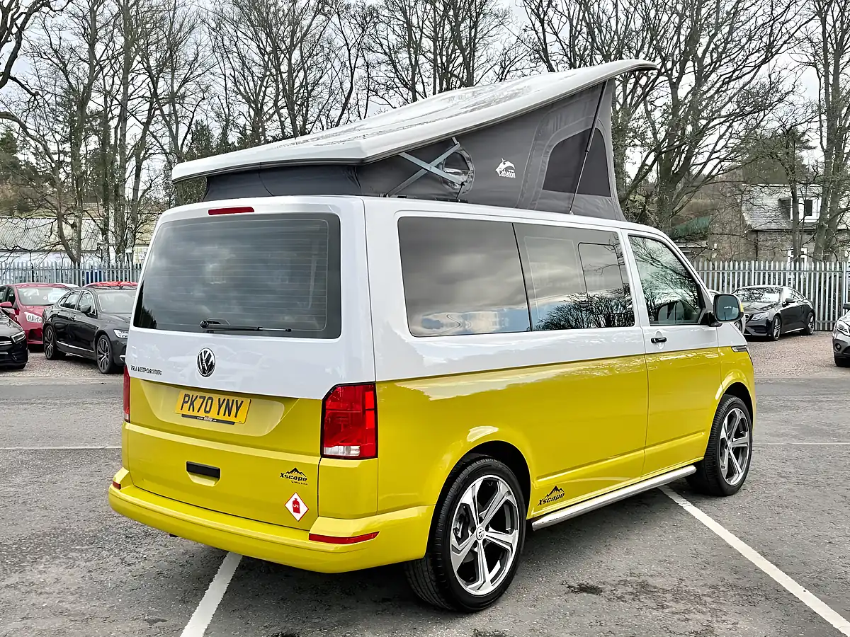 Used 2020 Volkswagen Transporter Xscape Camper Grape Yellow - Interior and Exterior details 4