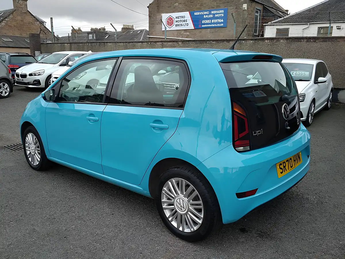 Used 2020 Volkswagen Up! Blue - Interior and Exterior details 4