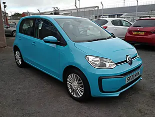 Used 2020 Volkswagen Up! Blue - Interior and Exterior details 9