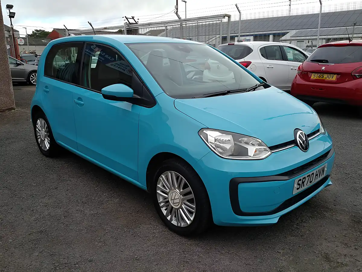 Used 2020 Volkswagen Up! Blue - Interior and Exterior details 9