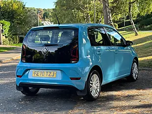 Used 2020 Volkswagen Up Hatchback 5dr Teal Blue - Interior and Exterior details 10