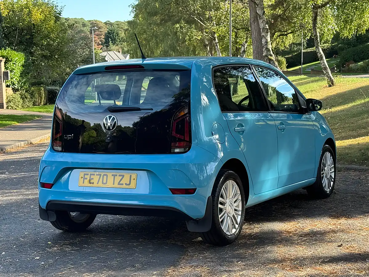 Used 2020 Volkswagen Up Hatchback 5dr Teal Blue - Interior and Exterior details 10