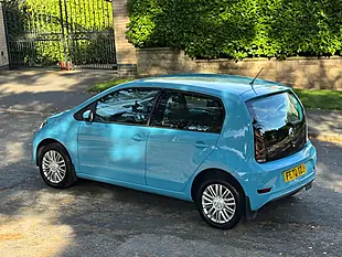 Used 2020 Volkswagen Up Hatchback 5dr Teal Blue - Interior and Exterior details 11