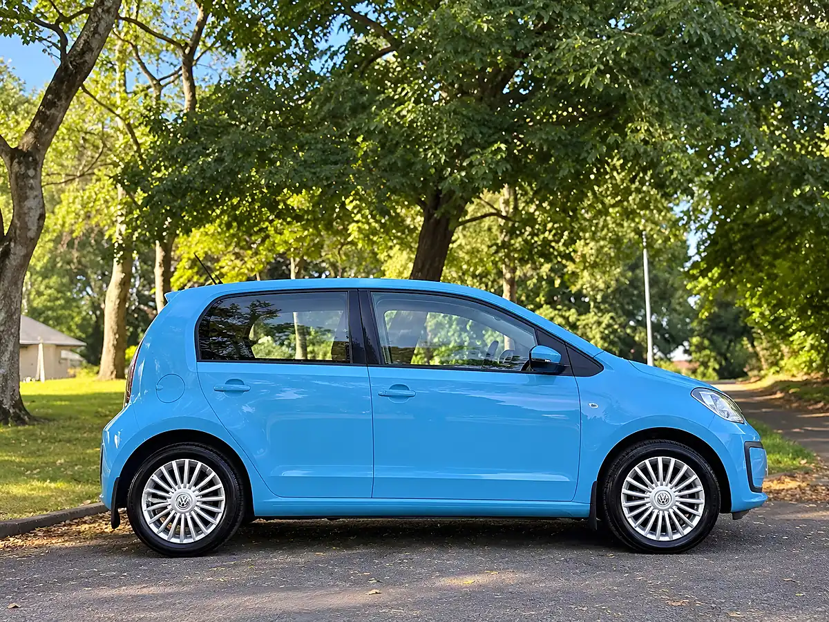 Used 2020 Volkswagen Up Hatchback 5dr Teal Blue - Interior and Exterior details 2