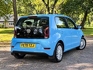 Used 2020 Volkswagen Up Hatchback 5dr Teal Blue - Interior and Exterior details 3