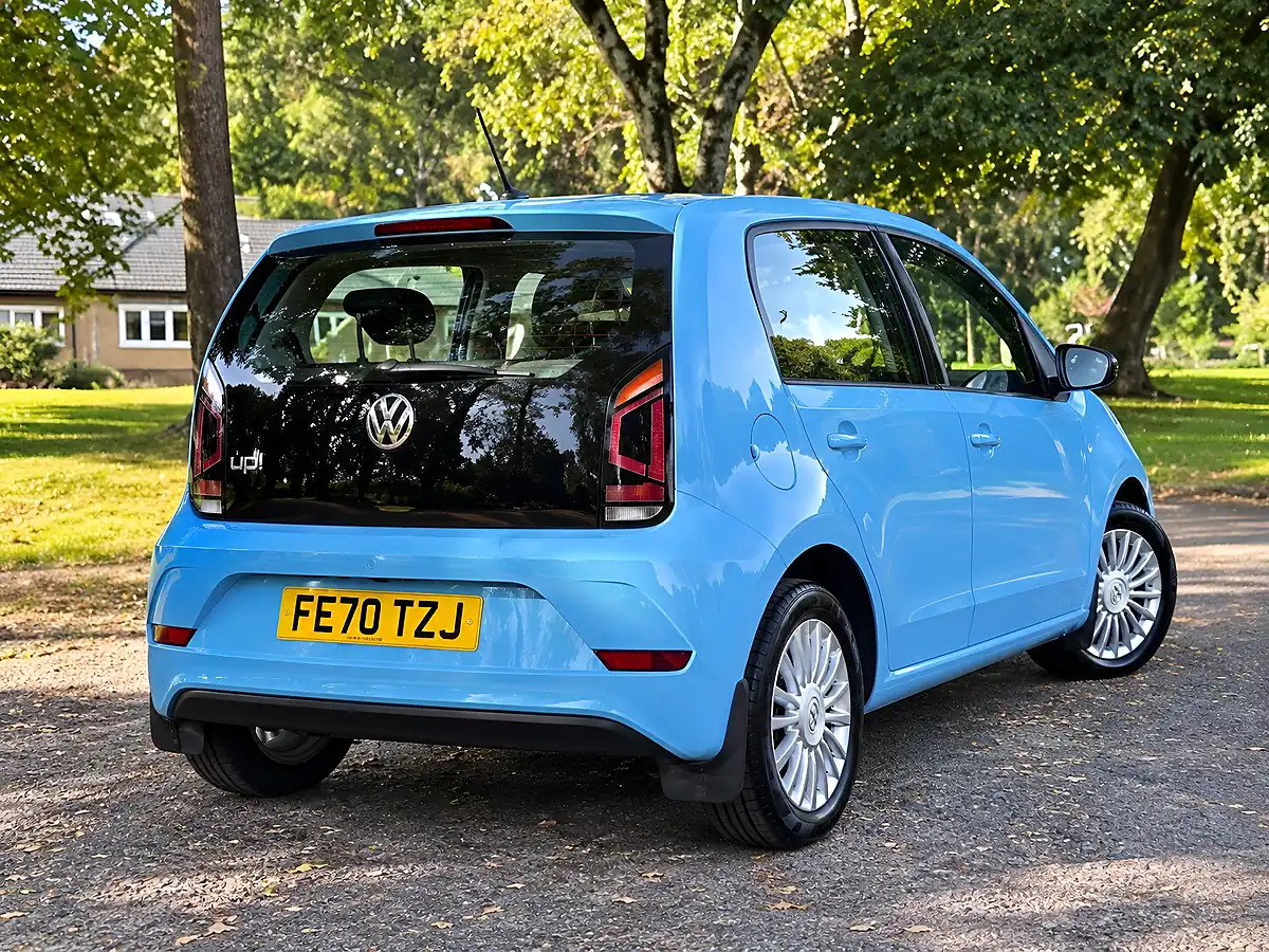 Used 2020 Volkswagen Up Hatchback 5dr Teal Blue - Interior and Exterior details 3
