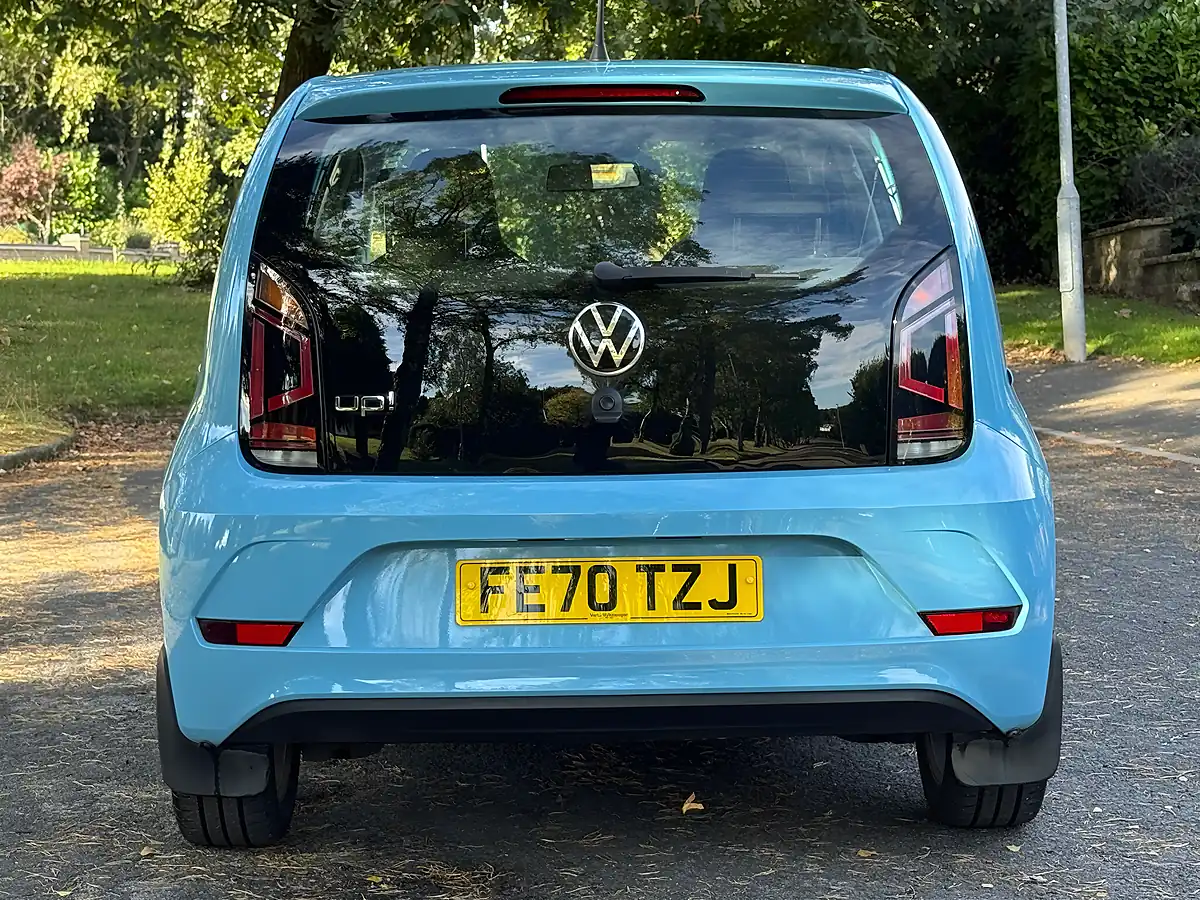Used 2020 Volkswagen Up Hatchback 5dr Teal Blue - Interior and Exterior details 9