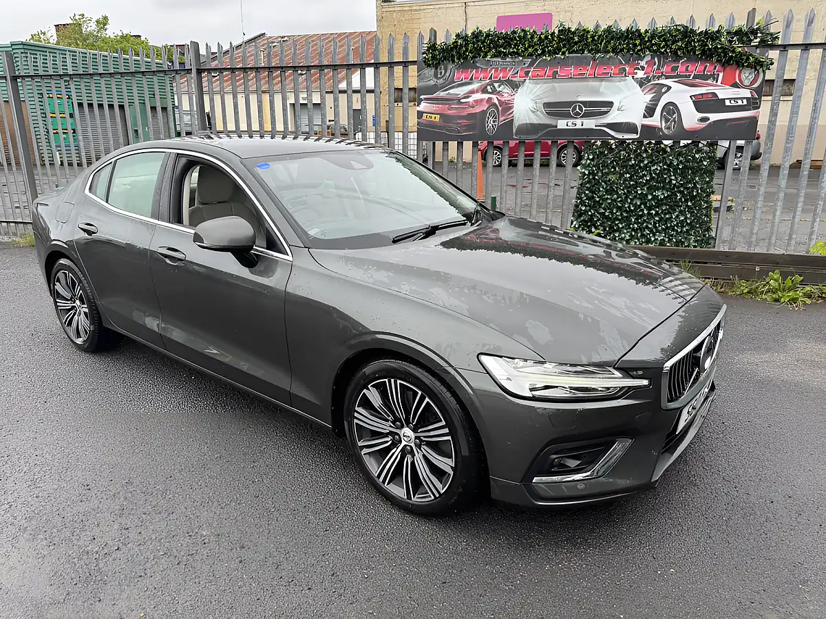 Used 2020 Volvo S60 Inscription Plus Grey - Front View