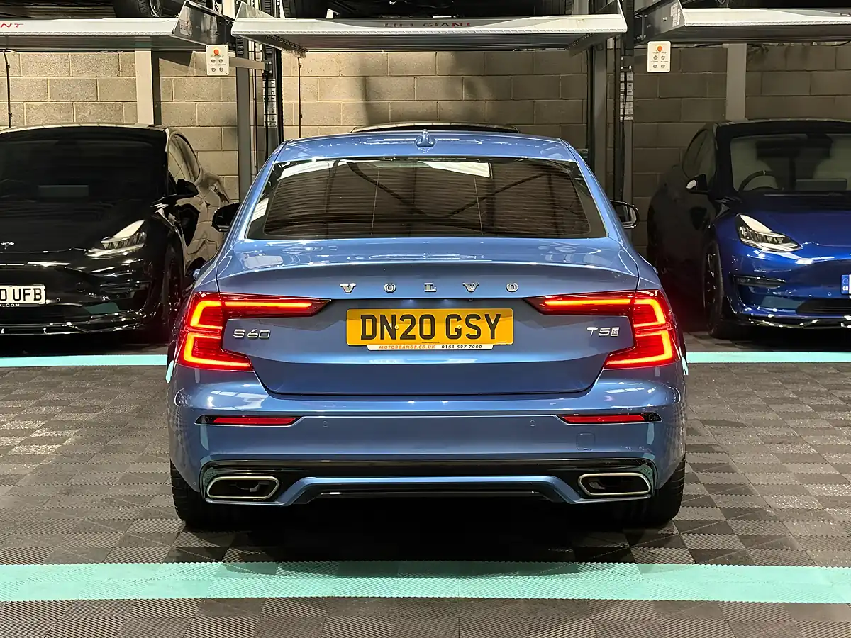 Used 2020 Volvo S60 R-Design Plus Blue - Interior and Exterior details 8