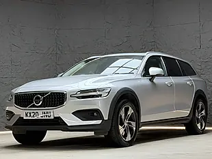 Used 2020 Volvo V60 Cross Country Plus Silver - Interior and Exterior details 5