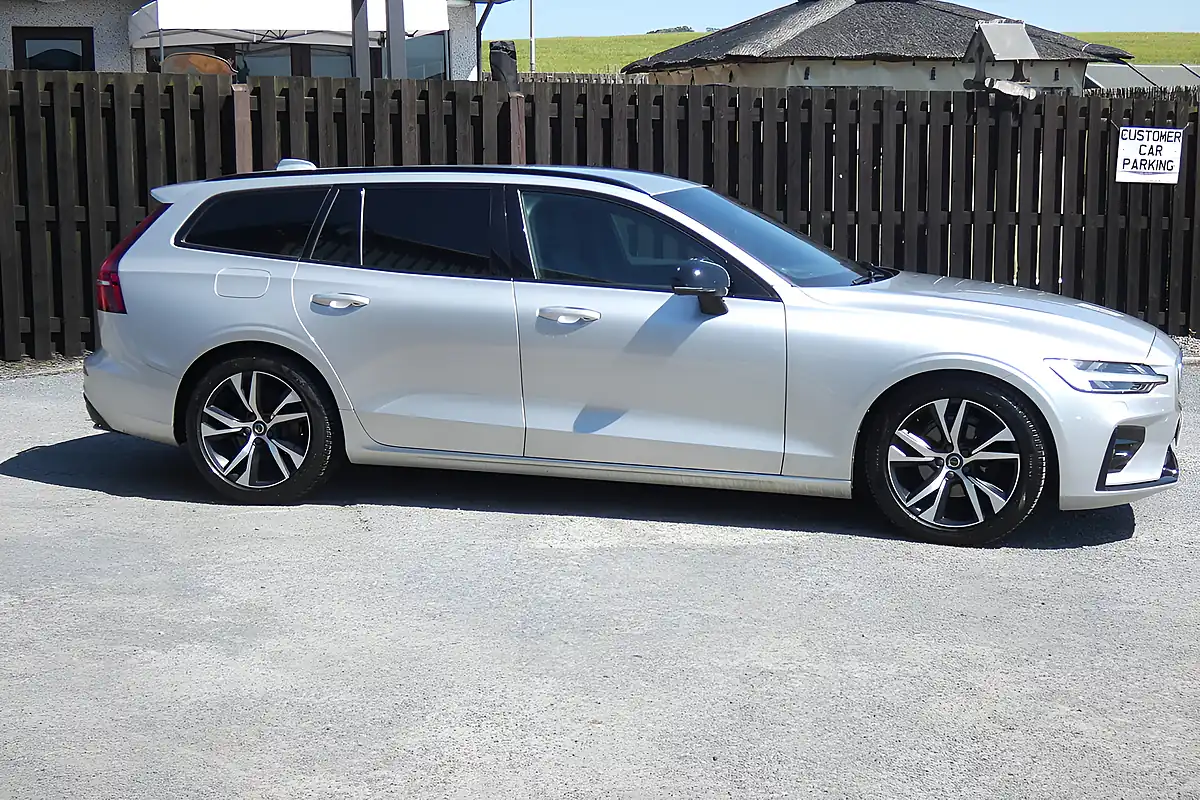 Used 2020 Volvo V60 R-Design Plus Bright Silver - Interior and Exterior details 2