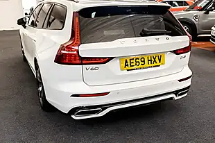 Used 2020 Volvo V60 R-Design White - Interior and Exterior details 16