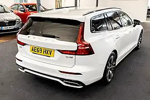 Used 2020 Volvo V60 R-Design White - Interior and Exterior details 17