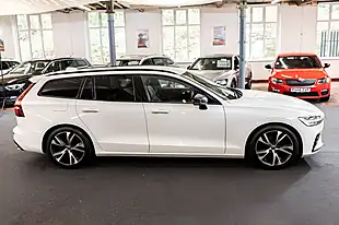 Used 2020 Volvo V60 R-Design White - Interior and Exterior details 19