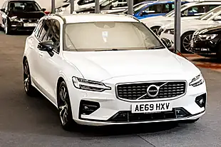 Used 2020 Volvo V60 R-Design White - Interior and Exterior details 3
