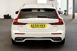 Used 2020 Volvo V60 R-Design White - Interior and Exterior details 6