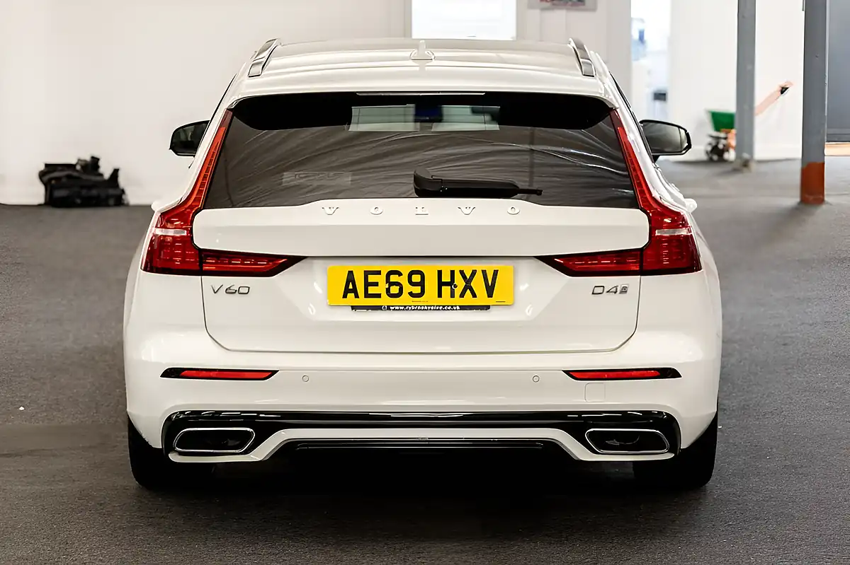 Used 2020 Volvo V60 R-Design White - Interior and Exterior details 6