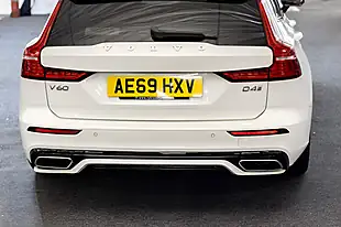 Used 2020 Volvo V60 R-Design White - Interior and Exterior details 8