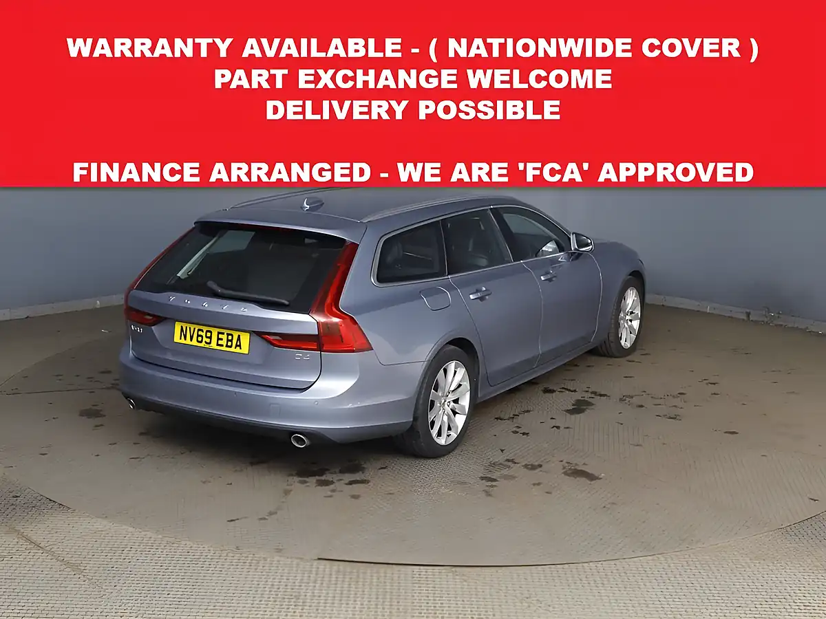 Used 2020 Volvo V90 Momentum Plus Blue - Interior and Exterior details 2