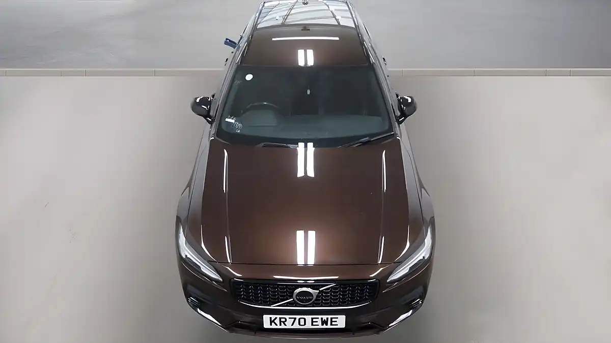 Used 2020 Volvo V90 R-Design Brown - Interior and Exterior details 2