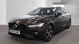 Used 2020 Volvo V90 R-Design Brown - Interior and Exterior details 3