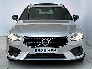 Used 2020 Volvo V90 R-Design Plus Aurora Silver - Interior and Exterior details 2