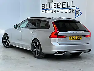 Used 2020 Volvo V90 R-Design Plus Aurora Silver - Interior and Exterior details 4