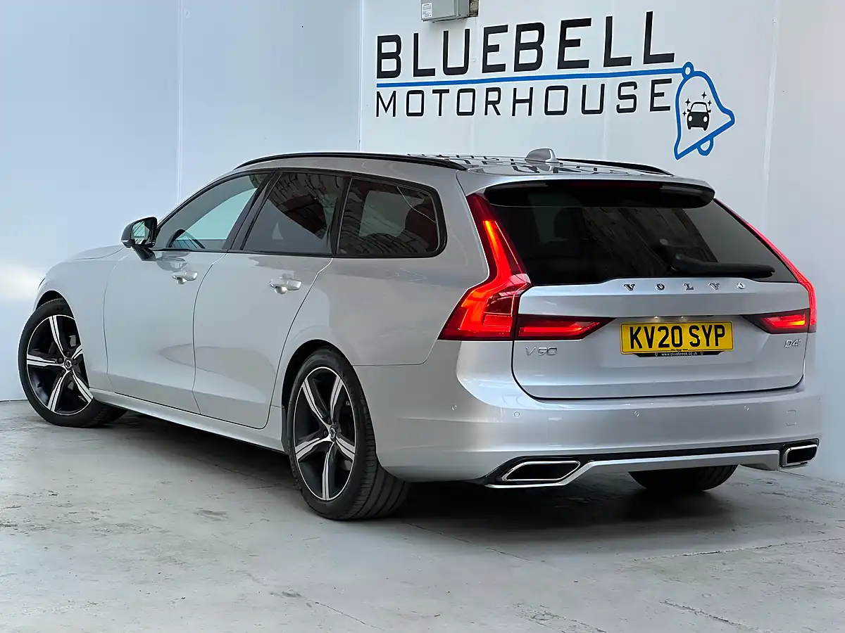 Used 2020 Volvo V90 R-Design Plus Aurora Silver - Interior and Exterior details 4