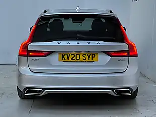 Used 2020 Volvo V90 R-Design Plus Aurora Silver - Interior and Exterior details 5
