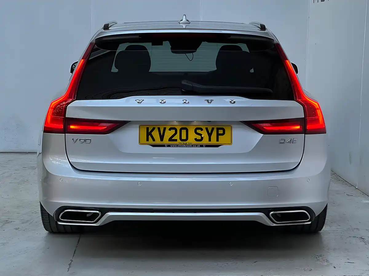 Used 2020 Volvo V90 R-Design Plus Aurora Silver - Interior and Exterior details 5