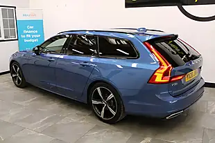 Used 2020 Volvo V90 R-Design Plus Blue - Interior and Exterior details 12