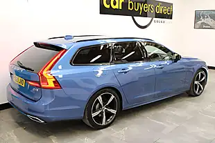Used 2020 Volvo V90 R-Design Plus Blue - Interior and Exterior details 4